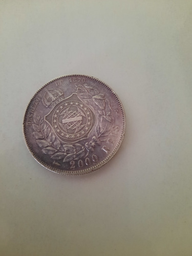Moeda Prata Rei Dom Pedro 1889 2074 (Usado)