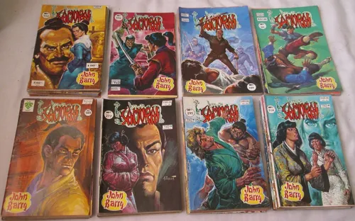 comprar Lote De 52 Cómics Vid. Samurai (john Barry)