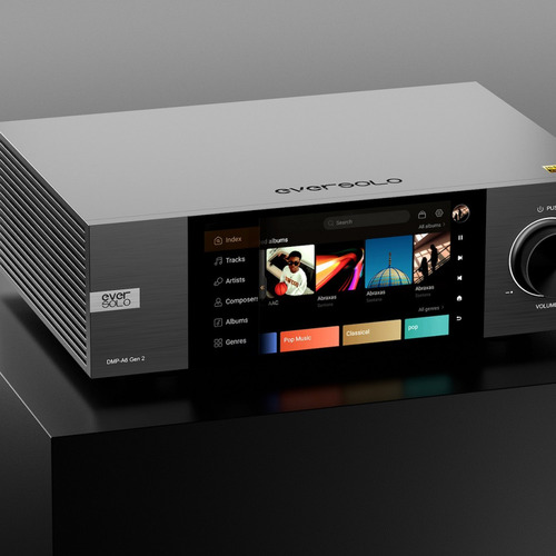 Eversolo Dmp- A6 Gen 2 Streamer Dac Portable Negro Estándar