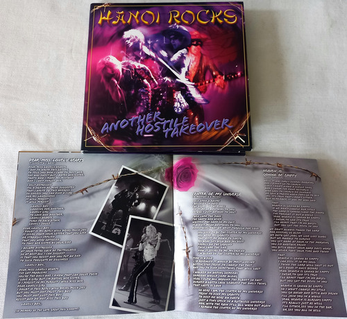 Digipak Hanoi Rocks Another Hostile Takeover 1er Ed Japonesa (Usado)