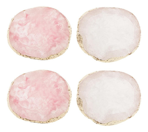 Paleta De Cristal De Ágata De 8 Piezas, Bandeja De Mezcla