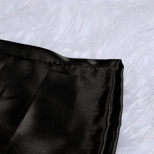 Camisón De Seda Satinada Con Pijama En V, Bata De Baño Para