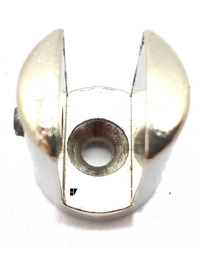 Imagen 4 de 8 de Soporte Para Vidrio Z Niquelado 10mm Excelente Calidad