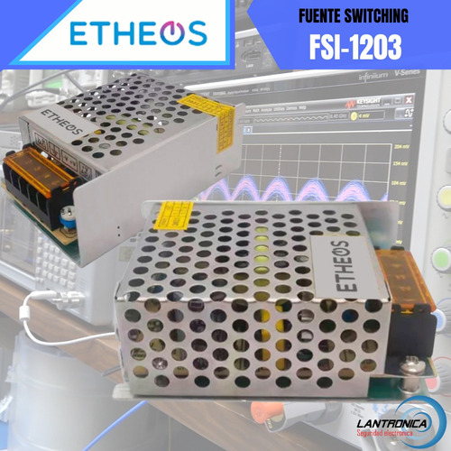 Imagen 4 de 8 de Fuente Switching 12v 3a Regulada C/ Protección Led Cctv 36w