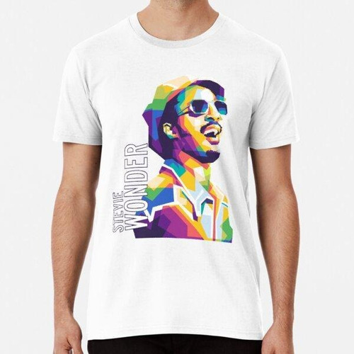 Remera Stevie Wonder Wpap Arte Pop Clásico Algodon Premium