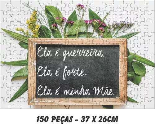 Quebra Cabeça Personalizado 150 peças 37x26cm