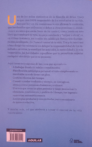 Toma El Control De Tu Vida - Tracy Brian