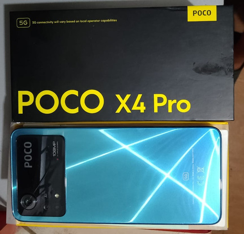 Xiaomi Poco X4 Pro 5g Dual Sim 256 Gb Laser Blue 8 Gb Ram