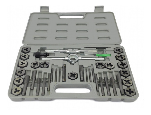 Kit Juego De Tarrajas Y Machuelos X 40 Pc Milimetricas