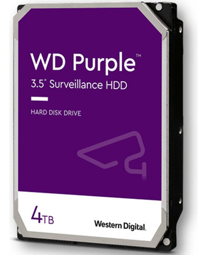 Disco Duro Interno Western Digital Wd Purple Surveillance Wd40purz 4000gb