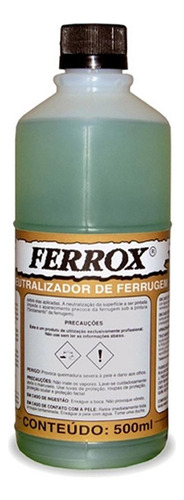 Removedor Ferrugem Ferrox Anticorrosivo 500ml