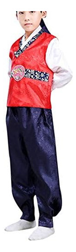 Crb Moda Traje Tradicional Coreano Niños Pequeños Hombres
