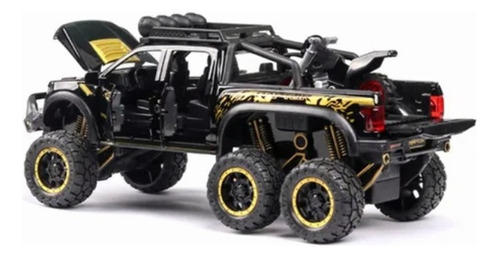 Auto Ford Raptor F150 Miniatura 1:28 De Metal