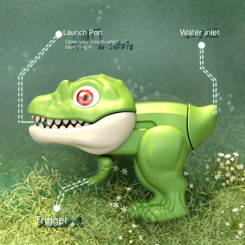 Pistola De Agua A Presión Para Dinosaurios 3 Piezas
