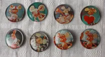 Comprar Antigua Colección De 8 Prendedores De Topo Gigio
