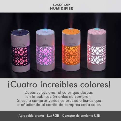 Difusor Humidificador Aromaterapia Casa Y Auto Premium