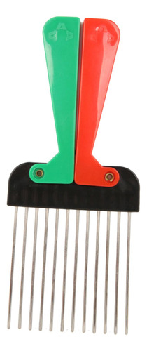 Cepillo De Dientes De Metal, Peine Afro Para Todo B Opción4