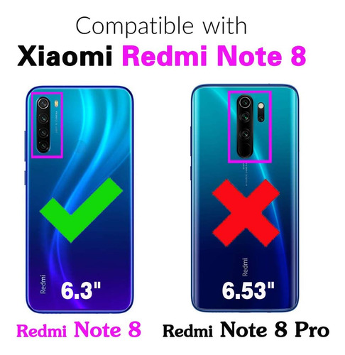 Funda Reforzada Para Xiaomi Redmi Note 8 Con Soporte