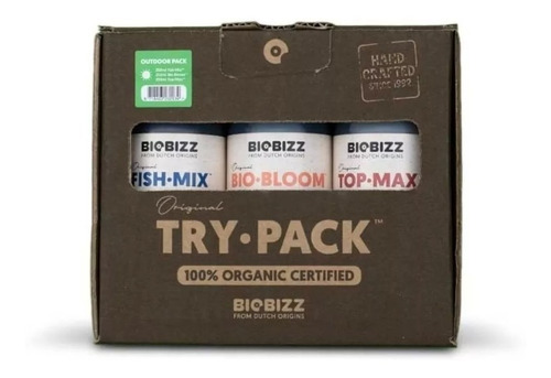 Trypack Outdoor Biobizz 750ml (bio Bloom-fish Mix-top Max)