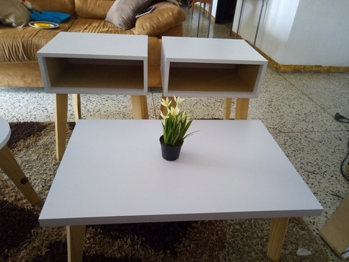 Mesa De Centro Hermosa Y Elegante!!!