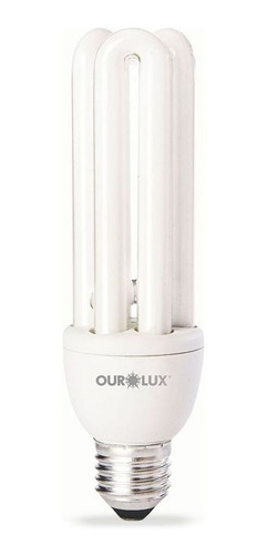 Lâmpada Fluorescente Compacta E27 20w 2700k 220v Ourolux