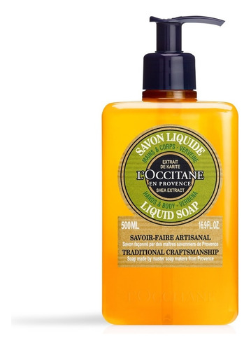 Sabonete Líquido De Karité Verbena Loccitane 500ml