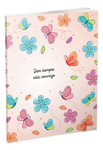 Cuaderno A5 Con Lomo Flexible - Dios Siempre Está