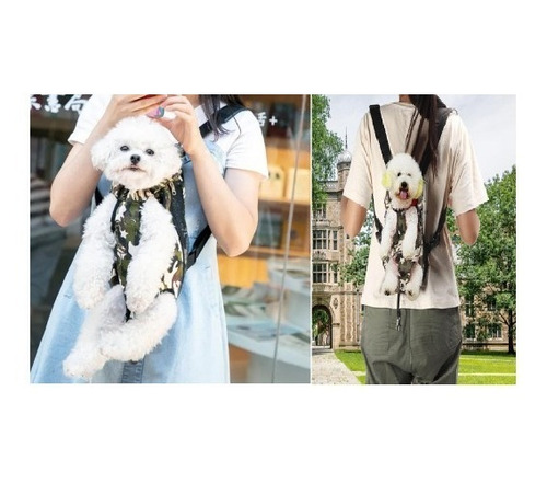 Imagen 3 de 3 de Mochila Bolso Transportadora Perro Gato Todos Los Talles