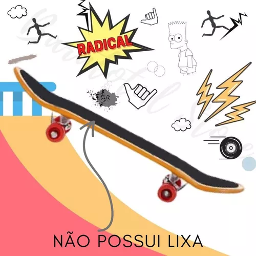 Skate de Dedo com Rampa Fingerboard com Obstáculo Radical em