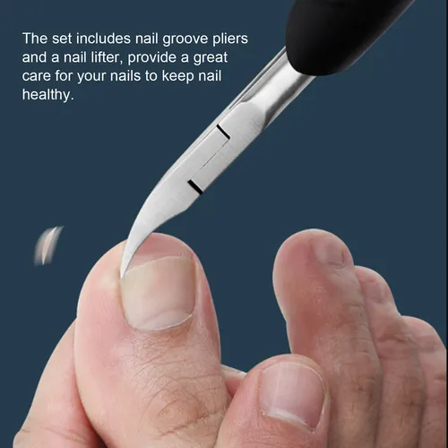 Kit De Herramientas Para Uñas Encarnadas, Cortaúñas, Alicate