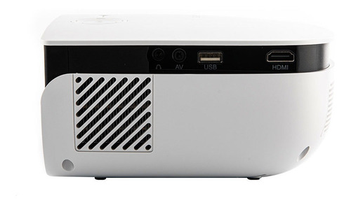 Proyector Gadnic 2500 L Portable Full Hd Hdmi Usb Notebook Color Blanco/Negro