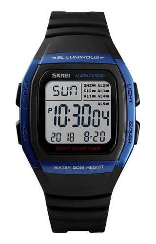 Reloj Electrónico Impermeable Led Digital Skmei
