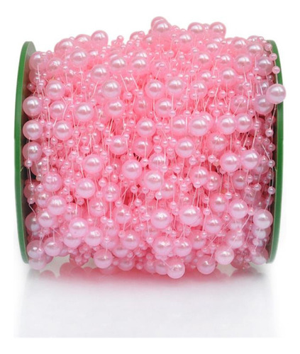 Perlas Artificiales H606 De 5 Metros, 8+3 Mm, Hilo De Pescar