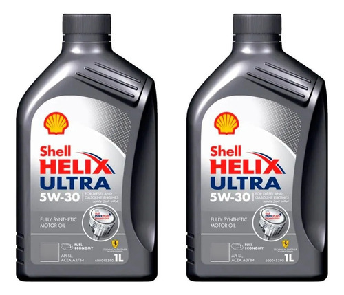 Aceite Shell Helix Ultra 5w40 Sintético 1 L X2un