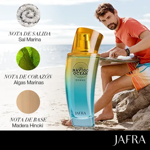 Navigo Ocean Homme Jafra Para Hombre Envio Inmediato Env o gratis
