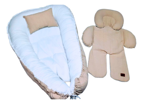 Combo Nido Contenedor Con Base + Reductor De Huevito Bebe