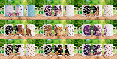 Taza Perro Ratonero Con El Nombre De Tu Mascota