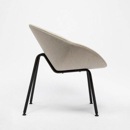 Sillón De Diseño Ovo Base Negra