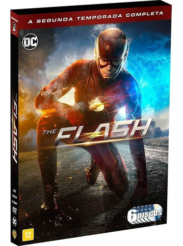 The Flash 2ª Temporada - Box Com 6 Dvds - Grant Gustin  Novo