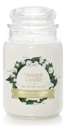 Lily Of The Valley - Vela En Tarro Grande, Aroma Fresco