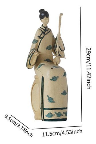 Niña De Dama Figura Esculturas De Personaje Tipo C