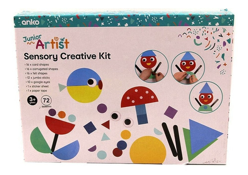 Kit Juego Artistico Didáctico Creatividad Manualidades