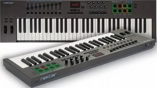 Imagem 1 de 7 de Teclado Controlador Nektar Impact Lx61+ Midi Usb