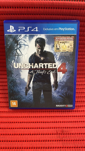 Uncharted 4 A Thief's End Ps4 Mídia Física 