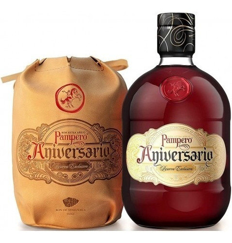 Ron Pampero Aniversario Extra Añejo 700cc ( Envase Cuero)