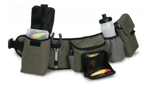Riñonera De Pesca Rapala 46005-1 Con 2 Cajas 3450 Resis Agua