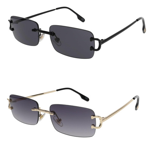 Gafas Impecables Hombres Mujeres Con Clase Elegante Estilo S