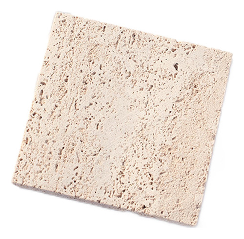Bandeja De Almacenamiento De Collar De Tiro Cuadrado Beige
