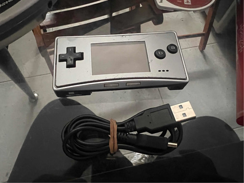 Nintendo Gameboy Micro Original Con Cable De Carga