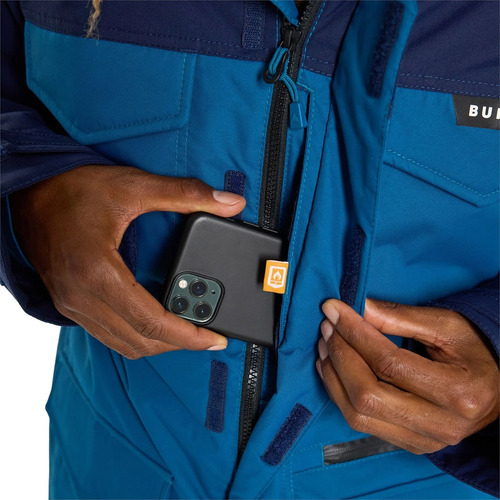 Campera De Ski Snowboard Burton Covert Hombre 10k Azul Azul Marino Small